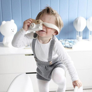 Amazon vend mignon appareil photo <span class=keywords><strong>en</strong></span> bois jouets pour bébés et enfants <span class=keywords><strong>en</strong></span> 2020 comme mode vêtements accessoires et jouets nature - Product Image 4