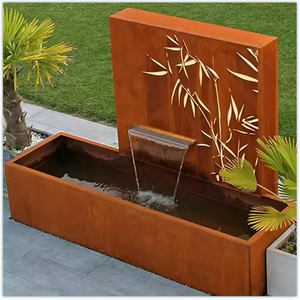 Fontaine d'eau <span class=keywords><strong>de</strong></span> pluie portable <span class=keywords><strong>en</strong></span> métal pour table, cascade <span class=keywords><strong>de</strong></span> <span class=keywords><strong>jardin</strong></span> extérieure pour petits jardins, fontaine <span class=keywords><strong>de</strong></span> pluie domestique - Product Image 5