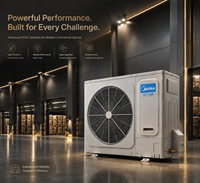 36 000 BTU 19.1 SEER Tri Zone multi split Système de pompe à chaleur 6 + 9 + 12 VRF prix du climatiseur