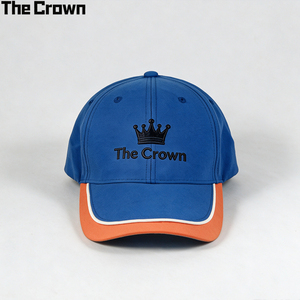 Gorra de Béisbol de Seis Paneles con Logotipo Personalizado, Dos Tonos, Ribete en Contraste, Bordado Plano, Visera Curva, Venta al Por Mayor - Product Image 3