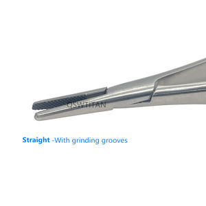 Paslanmaz çelik iğne tutucu 11.5-18cm ağır tırtıklı çene oftalmik cerrahi aletler - Product Image 6