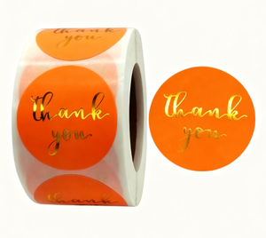 <span class=keywords><strong>Etiquetas</strong></span> Adhesivas de Papel Personalizadas de Vinilo Impermeable con Impresión '<span class=keywords><strong>Gracias</strong></span> <span class=keywords><strong>por</strong></span> su <span class=keywords><strong>Compra</strong></span>' de Guyin, <span class=keywords><strong>Etiquetas</strong></span> de Agradecimiento para Embalaje - Product Image 1
