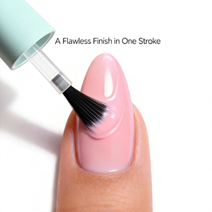 สีทาเล็บคุณภาพสูง OEM ไม่ต้องเช็ด ปลอดภัยต่อสิ่งแวดล้อม DIY แม่เหล็ก น้ำยาเคลือบเงา 4 ฟรี ซิลค์ท็อปโค้ท ยูวีเจล ปลอดสารพิษ ดีไซน์แบบฝรั่งเศส - Product Image 6