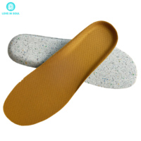 Loveinsoul Mousse de PU recyclée à cellules ouvertes Absorption d'humidité Semelle intérieure respirante Semelles de sport à rebond élevé Semelle intérieure de confort ultime
