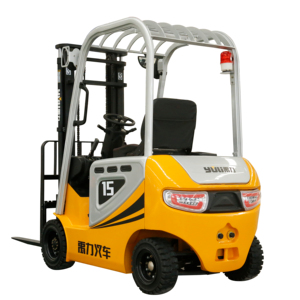 Precio de fábrica Carretilla elevadora eléctrica de 4 ruedas Carretilla elevadora de 1,5 toneladas con mástil de elevación libre de <span class=keywords><strong>3</strong></span> etapas de 4500 mm - Product Image 1