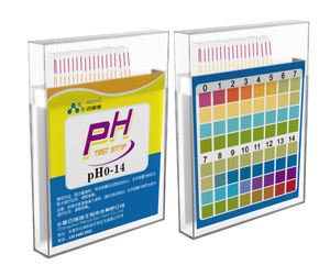 Fabricant facile à utiliser et large gamme de kits de <span class=keywords><strong>test</strong></span> PH0-14 bandelettes de <span class=keywords><strong>test</strong></span> de <span class=keywords><strong>pH</strong></span> universelles pour l'eau, l'<span class=keywords><strong>urine</strong></span> et la salive - Product Image 1