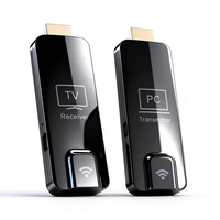 Émetteur et Récepteur HDMI Sans Fil Portable Mini 328FT/100M, Décodage 4K, Sortie 1080P, Extenseur Sans Fil 2.4G/5G