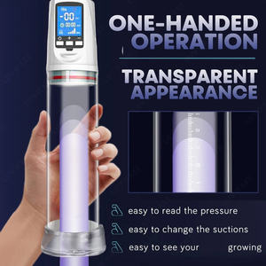 Heißer Verkauf Automatische Flüssigkristall-Elektrische Vergrößerungspumpe für Männer Erwachsenen-Sexspielzeug Penispumpe Männlicher Masturbator Sexspielzeug für Männer - Product Image 4