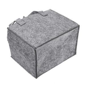 حاملات ورقية صديقة للبيئة رمادية داكنة قابلة لإعادة الاستخدام 6 زجاجات من اللباد - Product Image 4