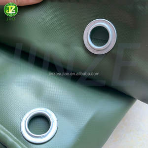 Ignifuge 450 Gsm 620 Gsm 650gsm 700gsm 800 Gsm <span class=keywords><strong>900g</strong></span> 0.55mm Couleur verte 6x4 m 20x20 1000d Bâche en <span class=keywords><strong>PVC</strong></span> avec oeillet 4x5 - Product Image 4