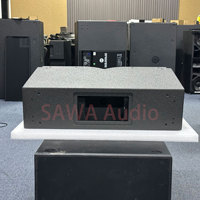 SAWA double 8 pouces 2 voies K208 système de réseau linéaire actif PA équipement audio de scène sonore haut-parleurs de réseau linéaire alimentés passifs