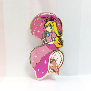 Spille in smalto duro personalizzate di alta qualità, con <span class=keywords><strong>stampa</strong></span> serigrafica, placcate oro, a doppio strato, grandi, con design a cartone animato, tipo 'Pin on Pin' - Product Image 2