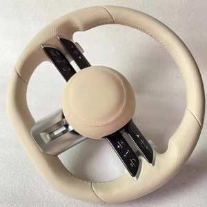 Bán nóng phù hợp cho Mercedes Benz sợi carbon da AMG tay lái GLC GLe GLS GLK C Class w204 C63 W212 w218 w207 w172 - Product Image 6