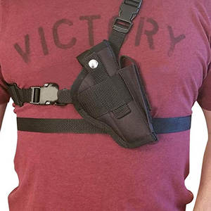 アウトドアチェストホルスター シングルスタックショルダーホルスター フルサイズ、ミッドサイズ、コンパクトサイズのピストルに適合 - Product Image 5