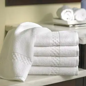 5 Star Hospitality Hotel Supplies 100% Cotton Luxury Bathroom Hotel Towel Sets