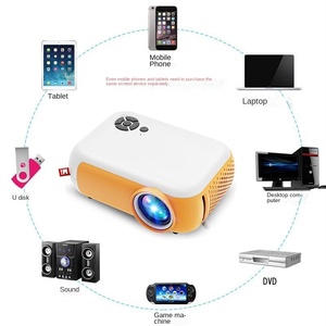 <span class=keywords><strong>Proyector</strong></span> TRANSJEE A10 Edición Internacional, Cine en Casa Portátil 480P, Pequeño, para Dormitorio de Estudiantes, SWI - Product Image 3