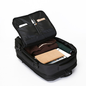 Mochila Expandible de Gran Capacidad para Portátil de 17 Pulgadas, Impermeable, para <span class=keywords><strong>Viajes</strong></span> de Negocios, con Carga USB para Hombre, Mochila para Computadora OEM - Product Image 3