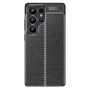 Funda de Teléfono de Lujo con Textura de Cuero para <span class=keywords><strong>Samsung</strong></span> A37 S25, Funda Protectora de TPU Suave Anti-Golpes y Anti-Rayones para Vivo X200 - Product Image 1