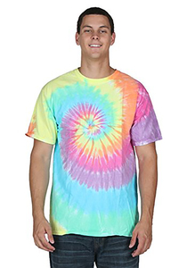 Manica corta In Cotone tie dye t-shirt da uomo moda t-shirt fantasia stampa personalizzata tie dye t shirt commercio all'ingrosso cravatta-dye t-shirt - Product Image 6