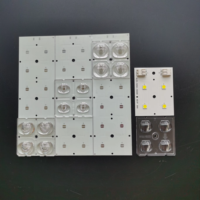 Usine de fabrication de PCB et de PCBA, plaque LED en aluminium sur mesure, couleur blanche, 2835smd 3030smd 3535smd 5050smd