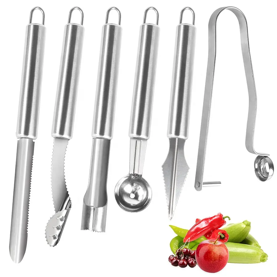 Multifunctional fruit corer peeler stainless steel fruit & vegetable tools