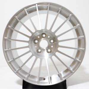 Nouvelles jantes forgées personnalisées à cinq branches, design Alpina, finition argent brossé, 17-23 pouces, 5*112/120 66.6 pour BMW, <span class=keywords><strong>Mercedes</strong></span>, Audi, Land Rover - Product Image 2