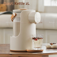 Distributeur d'eau électrique portable automatique à température constante de 2,0 L, chauffe rapidement, préparateur de lait pour bébé pour enfants, bureau