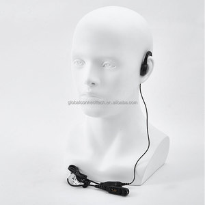 Casque oreillette pour talkie-walkie Motorola MagOne PMLN5727A pour DP2400e DP2600e DEP570e MOTOTRBO R5 avec PTT et microphone - Product Image 3