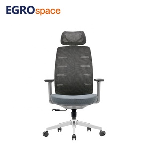 Silla de Oficina Ergonómica Ejecutiva de Respaldo Alto EGROspace Luxury Professional Factory, Silla de Malla para Gerentes ES-ST-MC-69/71 EGROspace - Product Image 2