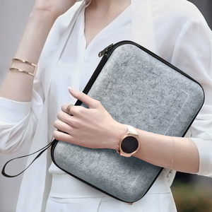 Nueva bolsa de tableta de fieltro ecológica integrada, funda protectora de fieltro Simple moderna gris, tabletas para computadoras, ligera, gran capacidad - Product Image 5