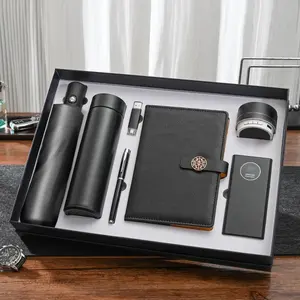 Promotional Custom Fashion Unique Business Creative Activity Practical Set 7 In 1 Business Gift Set