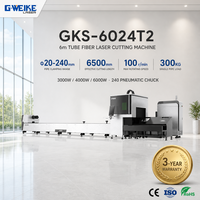 Offre Spéciale G.weike de Fiber de commande numérique par ordinateur De Découpeuse de Laser de Tube Pour Tuyau en métal Profil