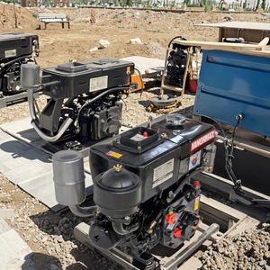 Moteur diesel monocylindre Yangrmax ZR175 à démarrage manuel, 6 CV, 4 temps, refroidi par eau, cylindrée 1,0 L, longue durée de vie, durable - Product Image 3