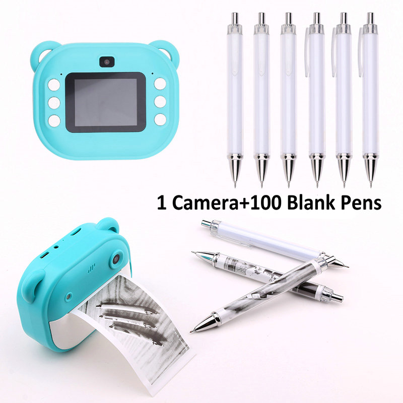 1 cámara + 100 bolígrafos