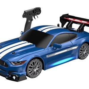 Voiture RC de drift SJY-8601-8603/8601E-8603E 1/24 4x4 30km/h 4 canaux avec lumières LED, gyroscope, 2.4Ghz, jouet électrique en métal, cadeau pour garçons - Product Image 2