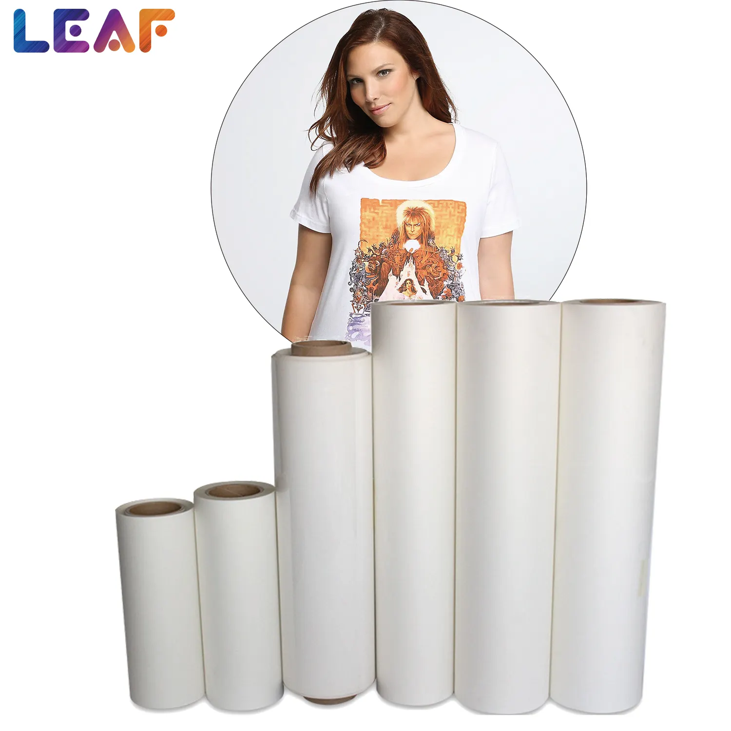 Blad Hete Verkoop 30Cm 60Cm 120Cm Enkelzijdige Dubbele Zijde Willekeurige Schil Tf Film Voor T-Shirt