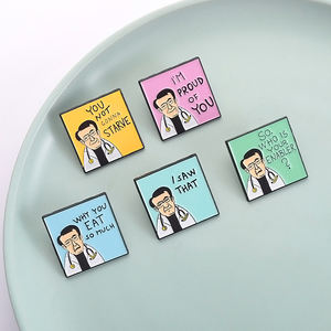 <span class=keywords><strong>Dr</strong></span> Jetzt bin ich stolz auf Sie Emaille Pins Lustige Zitate, die Sie nicht verhungern werden, wer Ihre Enabler Broschen Revers Abzeichen Schmuck Geschenke ist - Product Image 1