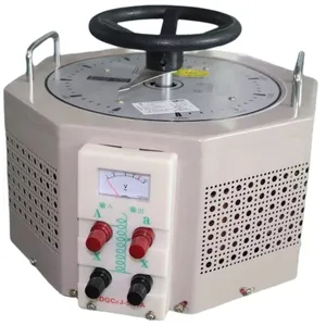 Màn Hình Kỹ Thuật Số Single Phase 5KVA Variacs Biến Transformers Hướng Dẫn Sử Dụng Điều Chỉnh Điện Áp 5KVA