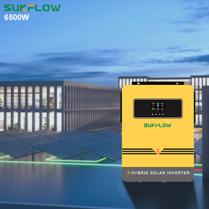 SUKFLOW 6.5kw hybride solaire 230v batterie au lithium 6500w <span class=keywords><strong>Soler</strong></span> système domestique alimentation monophasé avec onduleur à onde sinusoïdale intégré - Product Image 1