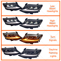 Feux avant LED Fortuner 2012-2015 3LENS Plug & Play Modification de l'éclairage avant Gauche et Droite Paire