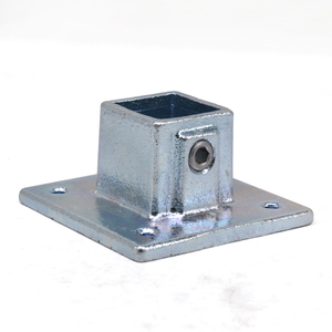 ข้อต่อเหล็กสี่เหลี่ยม 149F สำหรับเชื่อมต่อท่อเหล็กสี่เหลี่ยม ข้อต่อแบบคีย์แคลมป์ อุปกรณ์ยึดราวบันไดนิรภัย ระบบราวจับ ขนาด 20 มม. 25 มม. 30 มม. 40 มม. - Product Image 4