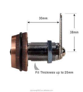Serrure à combinaison à code, serrure à came codée, serrure à code <span class=keywords><strong>pour</strong></span> armoire, tiroir, boîte <span class=keywords><strong>aux</strong></span> <span class=keywords><strong>lettres</strong></span>, casier, code à 3 chiffres - Product Image 5