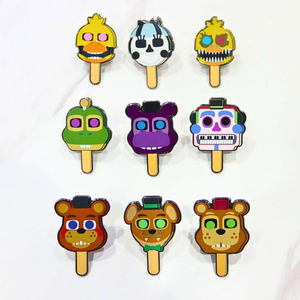 Marqueur de balle de golf en métal personnalisé avec logo, prix d'usine, vente en gros, épinglette en émail doux personnalisée avec des capuchons en caoutchouc - Product Image 2