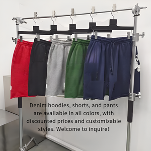 Shorts Y2K en denim déchiré pour filles, shorts cargo pour hommes, shorts de sport pour hommes, shorts pour femmes, mode estivale - Product Image 6