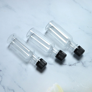 Noël Mini Petit 50ml 100ml En Plastique Alcool Shot Bouteilles pour Échantillon Liqueur Whisky Vodka Soda Spiritueux Vin Sauce Emballage - Product Image 6