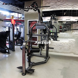 Shizhuo Plaque d'équipement de gymnastique commerciale en acier puissant Chargé Iso Latéral Large Lat Pull Down Machine - Product Image 3