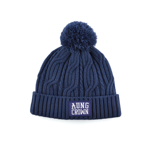 2026 New Men's <strong>Fleece</strong> <strong>Lined</strong> Teams Football Sports Beanies Pom Pom Custom Embroidered Logo Woven Label Golf <strong>Bobble</strong> <strong>Hats</strong> - Product Image 2