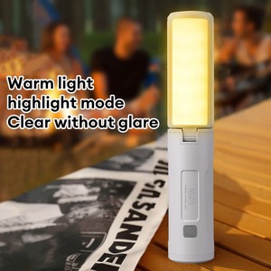 4 in 1 <b>LED</b> Camping Lantern Rechargeable Tent <b>Light</b> Waterproof Flashlight Folding <b>Table</b> Lamp Outdoor Emergency Lamp Power Bank - Product Image 5