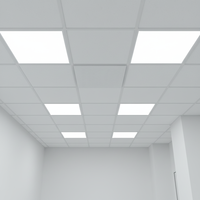 Panel de Techo de Yeso Laminado de PVC de Calidad Premium, Personalizable, con Revestimiento de Papel de Aluminio, Resistente al Fuego y a la Humedad
