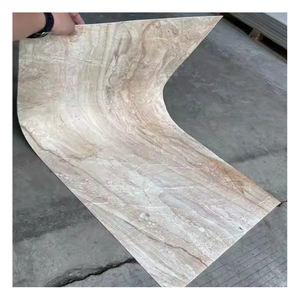 Papier peint mural souple décoratif pour extérieur feuille <span class=keywords><strong>de</strong></span> placage en pierre flexible panneau flexible en travertin prix <span class=keywords><strong>de</strong></span> pierre - Product Image 1